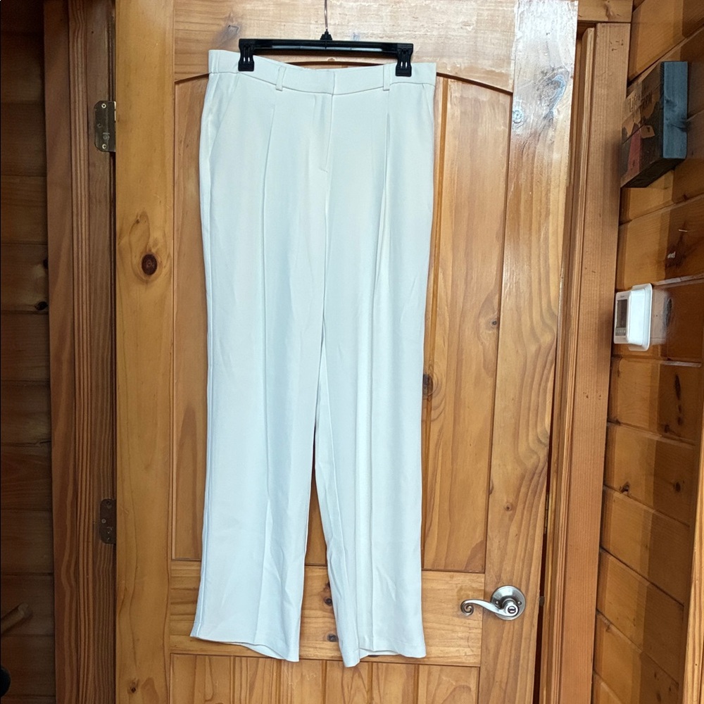 Dressy classic baggy pleated quiet Luxury look pants - Picture 4 of 12
